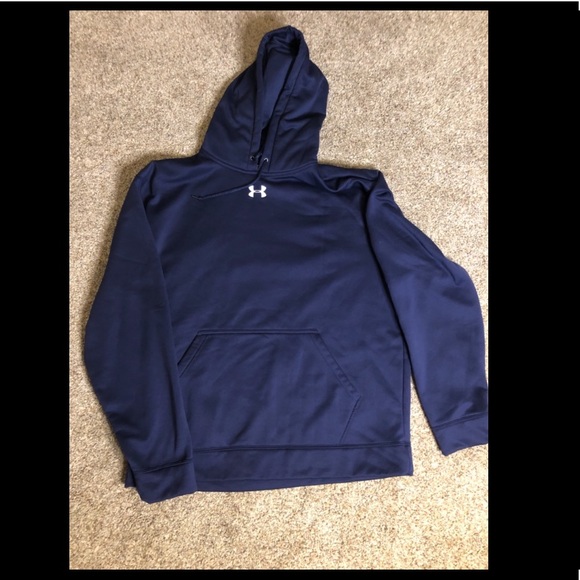 Under Armour Other - Men’s Navy Blue Under Armour Hoodie Large
